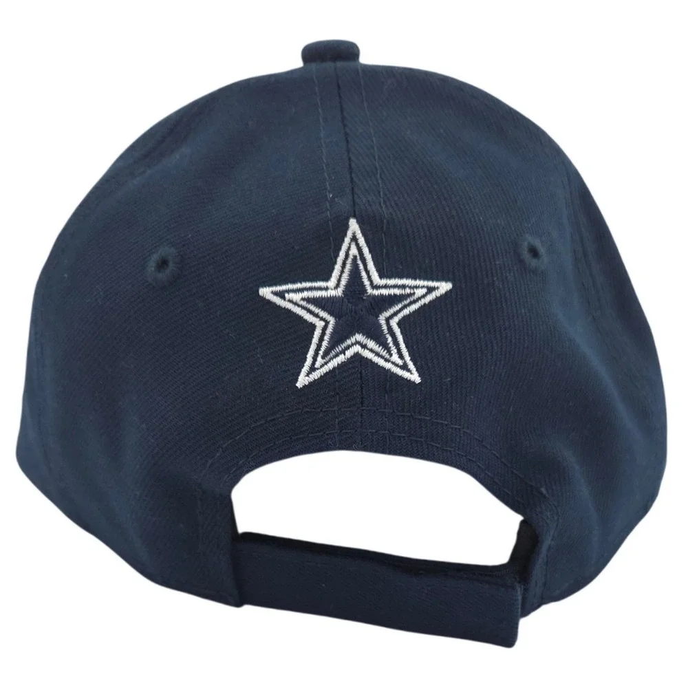New Era Dallas Cowboys Hat YOUTH Navy Blue Star 9FORTY Adjustable NFL Cap NEW
